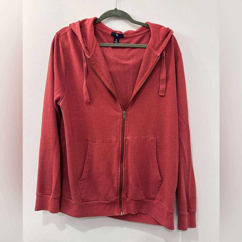 Gap men’s full zip hoodie.